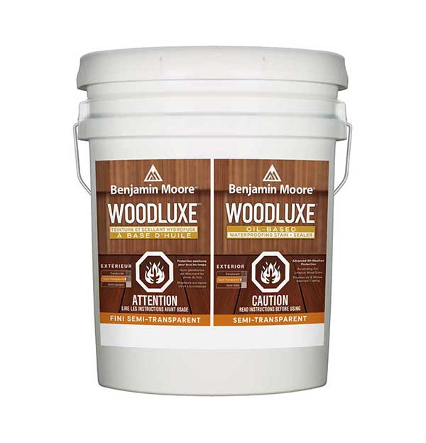 Benjamin Moore Woodluxe® Oil Penetrating Stain – Semi-Transparent