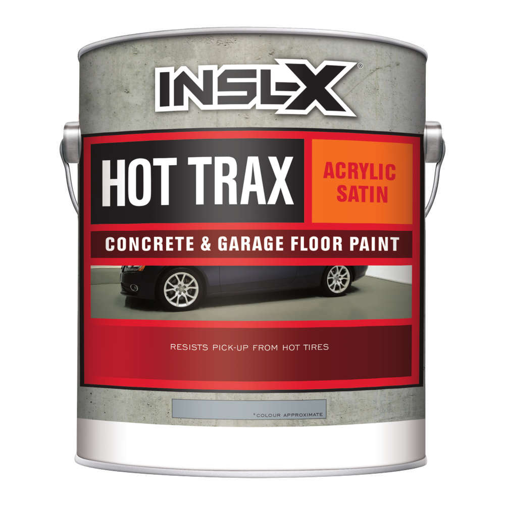 Benjamin Moore INSL-X® HT-4000 Hot Trax® Garage Floor Paint – Light Gray