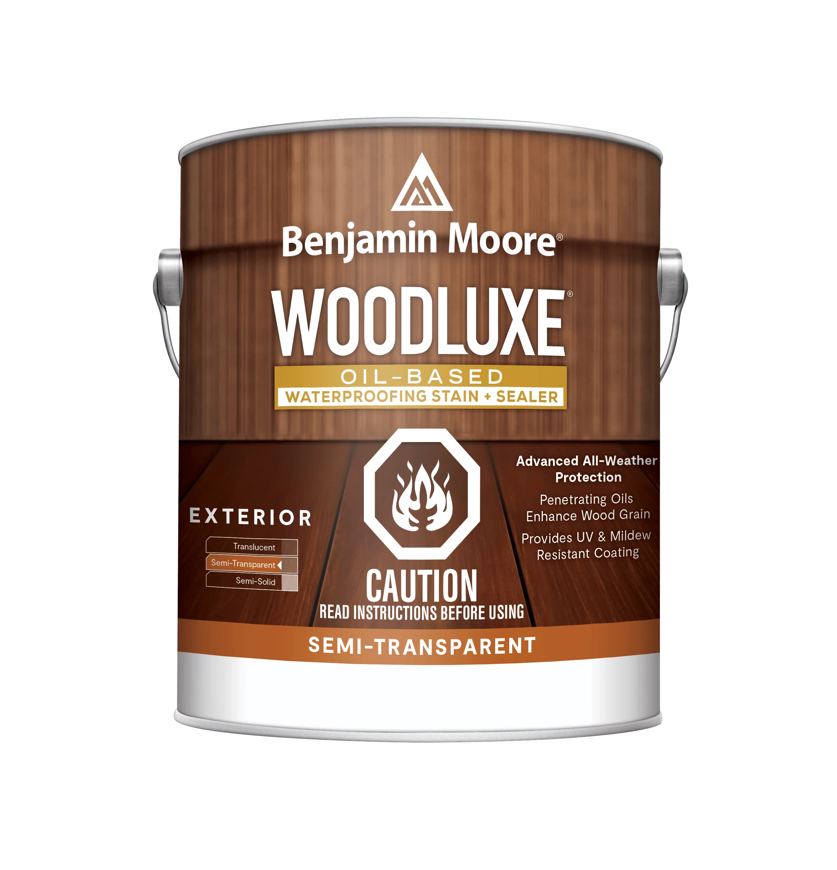 Benjamin Moore Woodluxe® Oil Penetrating Stain – Semi-Transparent