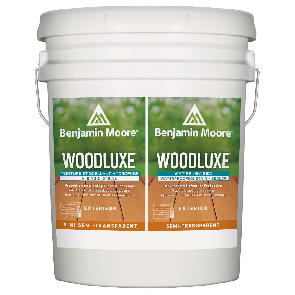 Benjamin Moore Woodluxe® Water-Based Stain – Semi-Transparent