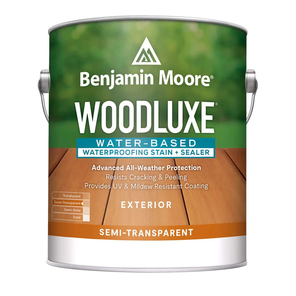 Benjamin Moore Woodluxe® Water-Based Stain – Semi-Transparent