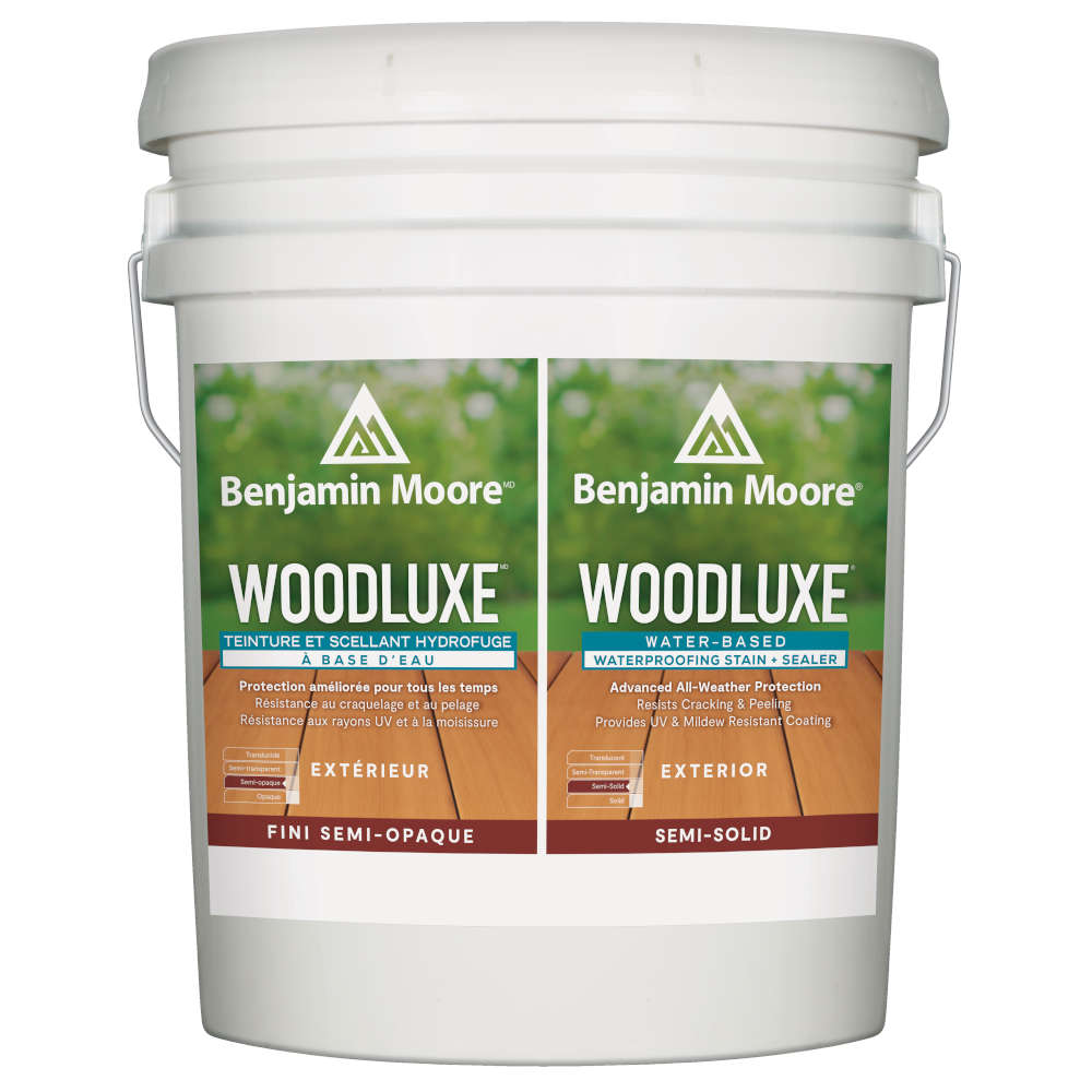 Benjamin Moore Woodluxe® Water-Based Stain – Semi-Opaque