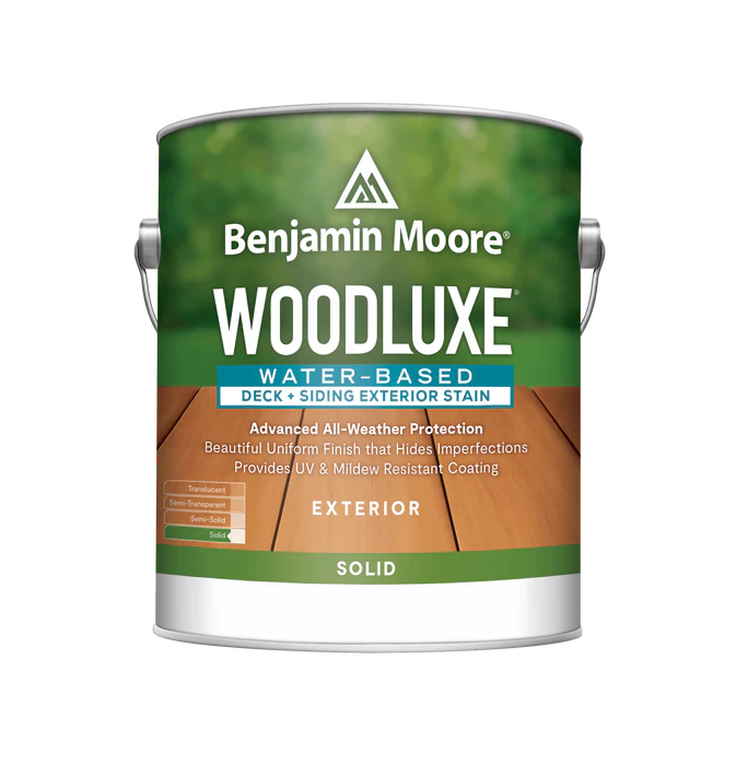 Benjamin Moore Woodluxe® Water-Based Stain – Opaque